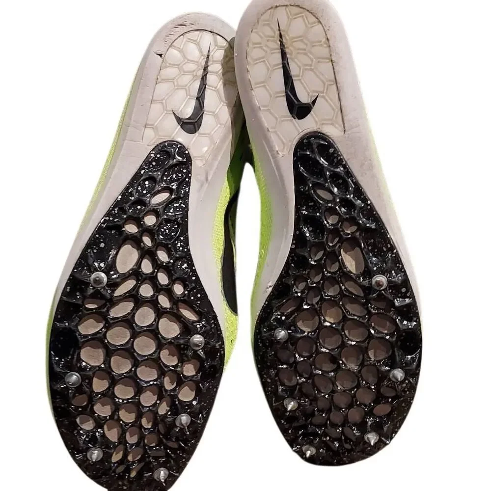 Nike Zoom Victory 3 Track Spikes, Volt Yellow/ Black Built in spikes .